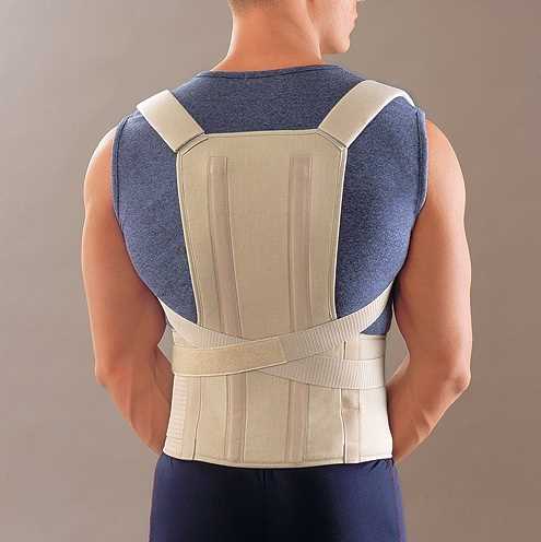 2. Поддержка мышц спины.